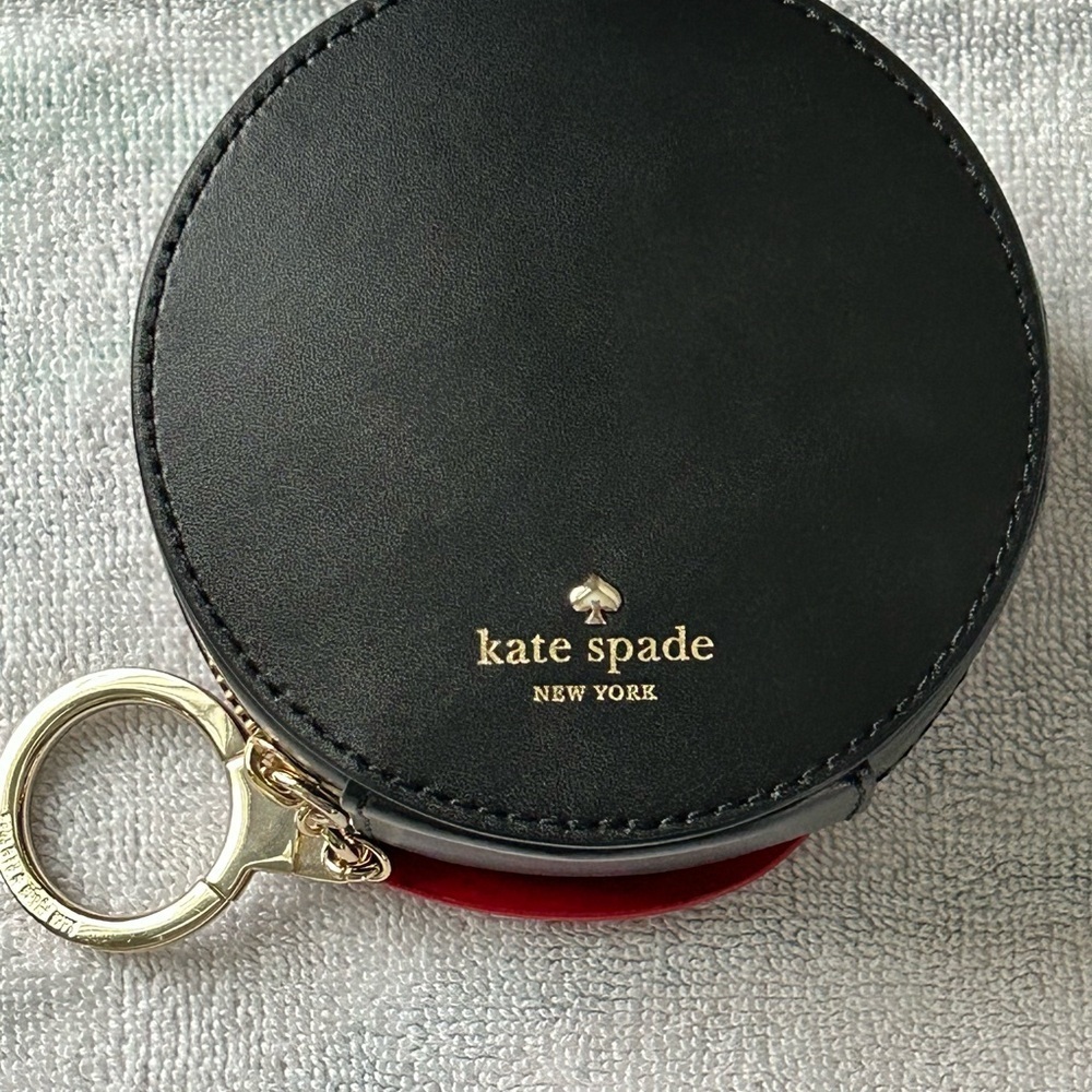 Kate Spade Poppy Coin Purse & Key Fob - Picture 2 of 8